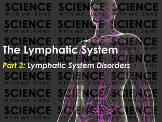 The Lymphatic System
Part 3: Lymphatic System Disorders
 