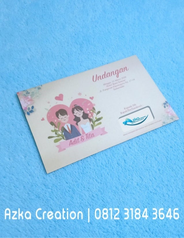 Promo 62 812 3184 3646 Pusat Cetak Undangan Purwokerto