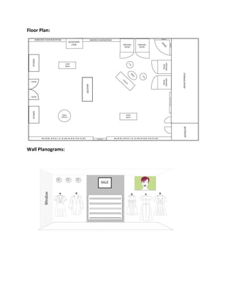 Floor	
  Plan:	
  
	
  
Wall	
  Planograms:	
  
	
  
 