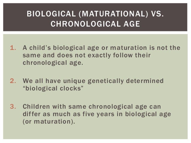 chronological age vs physiological age chronological age vs physiological age