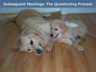 Subsequent Meetings: The Questioning Process
 