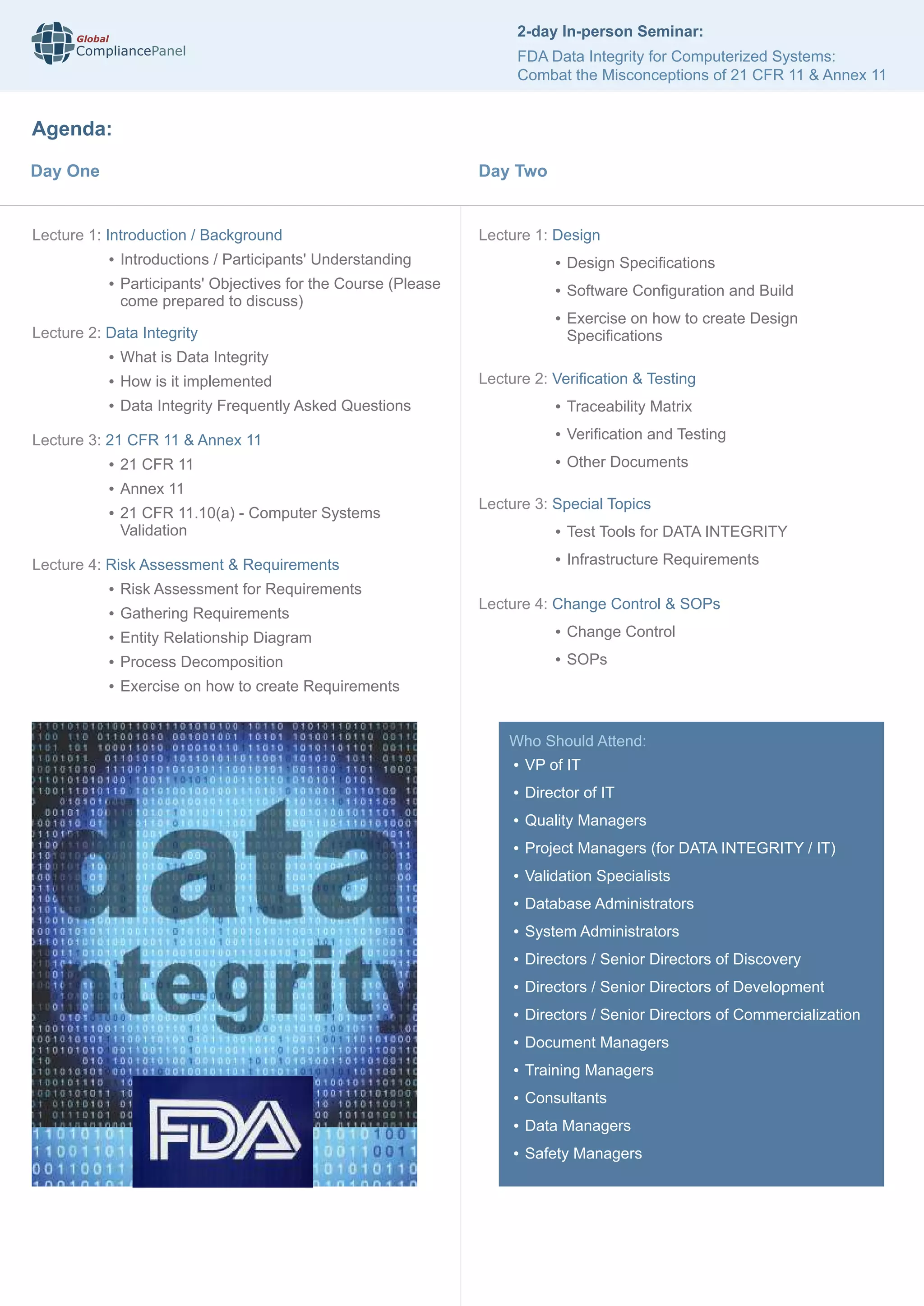 Fda dataintegrity21cfr11singapore PDF