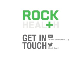 @rock_health
research@rockhealth.org
GET IN
TOUCH
 