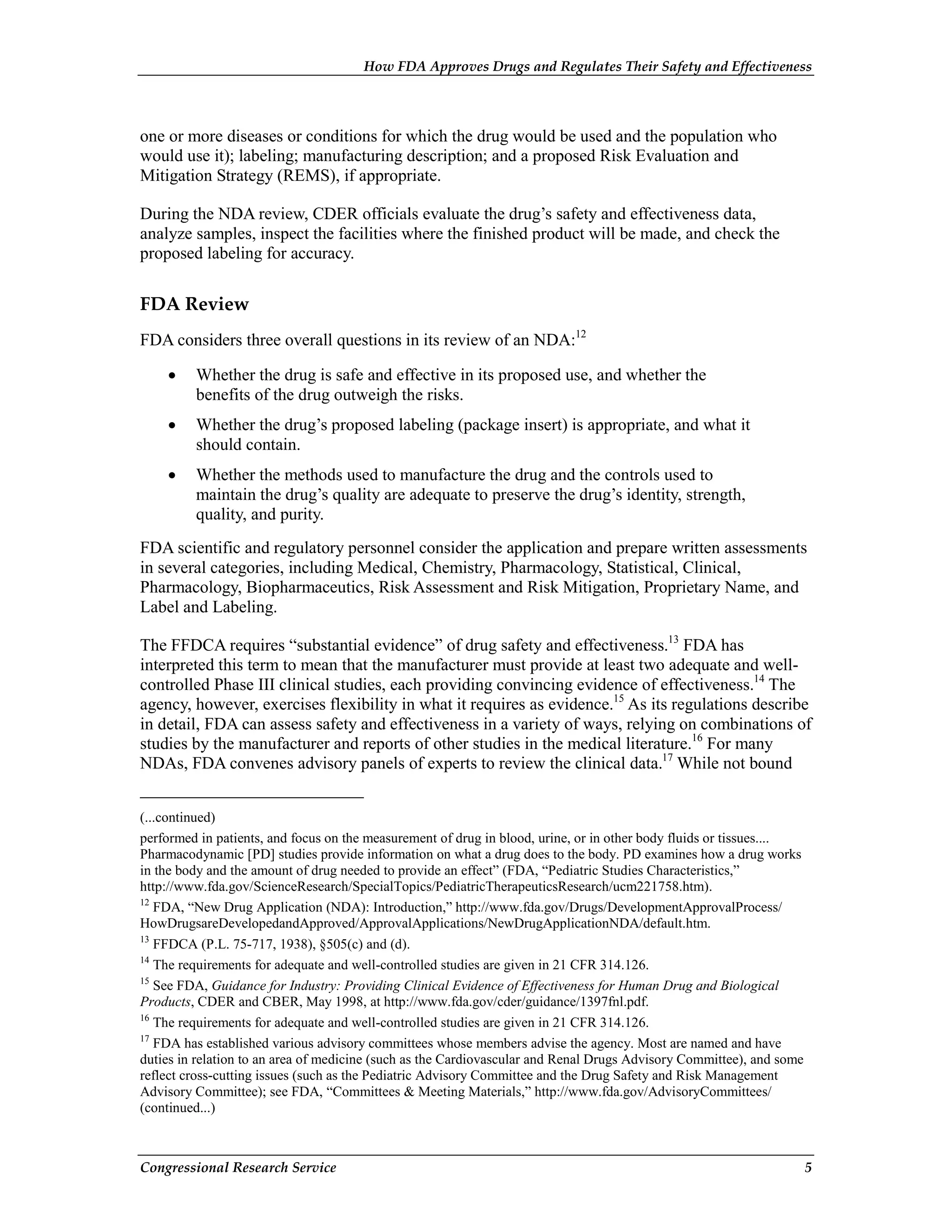 FDA Drug Approval Regulations & Safety | PDF