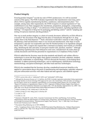 Fda's Plan.pdf FDA Drug Approval Regulations & Safety | PDF