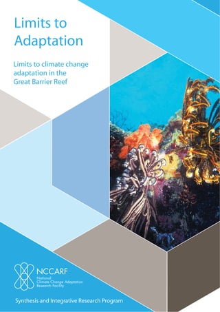Synthesis and Integrative Research Program
Limits to climate change
adaptation in the
Great Barrier Reef
Limits to
Adaptation
 
