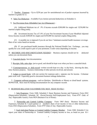 Simple Tax Filing Memo Example TAX-MEMO | DOC