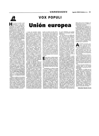 Union Europea Sin Anuncio