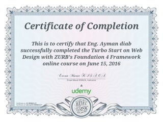 Turbo Start on Web Design with ZURB's Foundation 4 Framewo