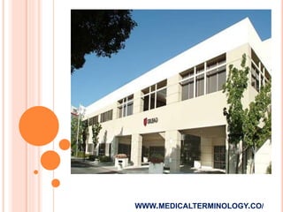 WWW.MEDICALTERMINOLOGY.CO/
 