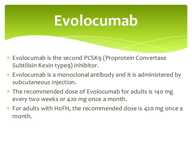 Fda approves evolocumab