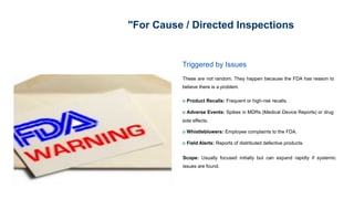FDA Book presentation for the audit readiness | PPTX