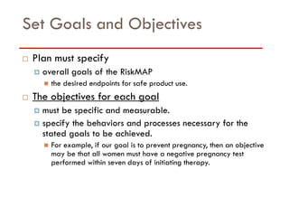 FDA Guidance for risk evaluation and mitigation strategies - Professor ...
