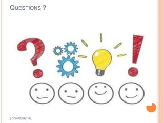 QUESTIONS ?
| CONFIDENTIAL
 