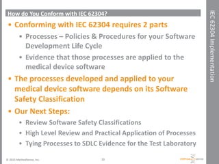 IEC 62304: SDLC Conformance and Management | PDF