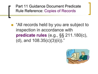 Fda Pred Rules | PDF