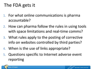 FDA Social Media Review From Dose Of Digital