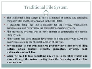 Presentation and architecture FDBMS Unit-1.pptx