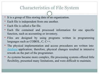 Presentation and architecture FDBMS Unit-1.pptx