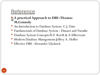 Fundamentals of Database System Course Overview & Chapter 1.pptx