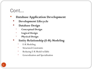 Fundamentals of Database System Course Overview & Chapter 1.pptx