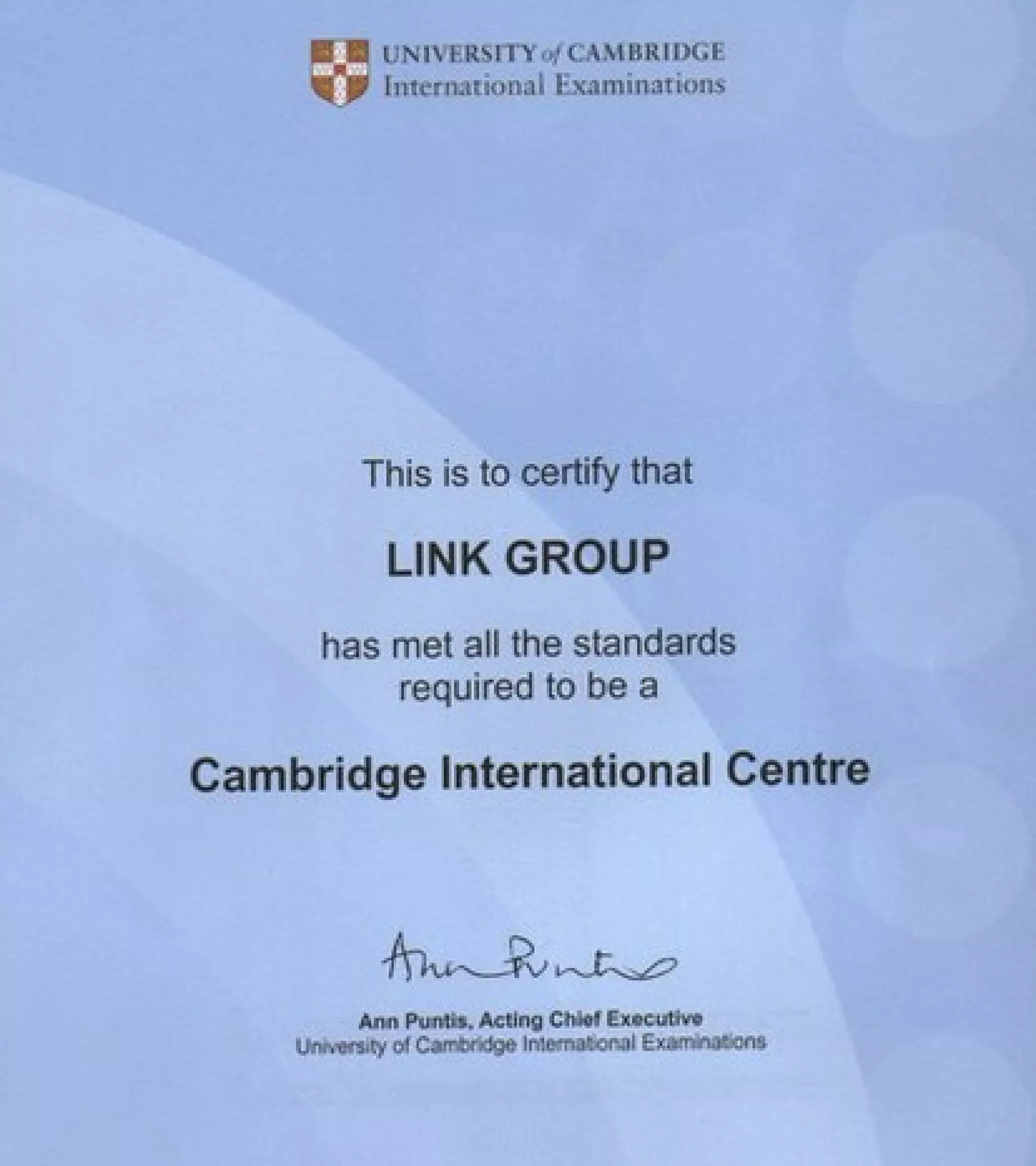 WHAT IS CAMBRIDGE INTERNATIONAL CERTIFICATE visual data 8