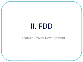 Обзор Feature-Driven Development и Domain-Driven Design