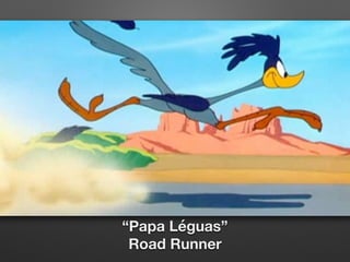 “Papa Léguas”
Road Runner
 