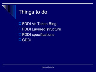 Fddi | PPT