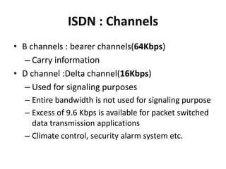 Fddi and isdn | PPT