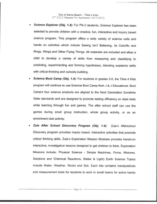 Florida Department of Education Project Award