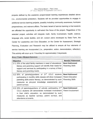 Florida Department of Education Project Award