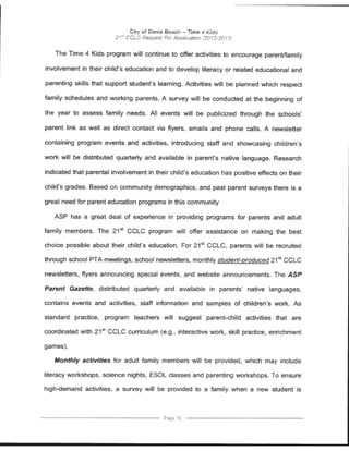 Florida Department of Education Project Award