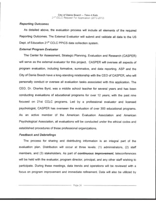 Florida Department of Education Project Award