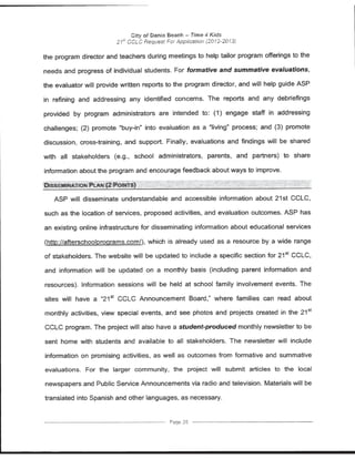 Florida Department of Education Project Award