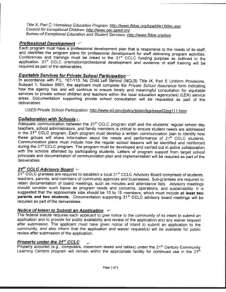 Florida Department of Education Project Award