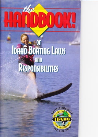 Handbook of ID Boating Laws