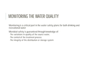 Microbiological quality of drinking water | PDF