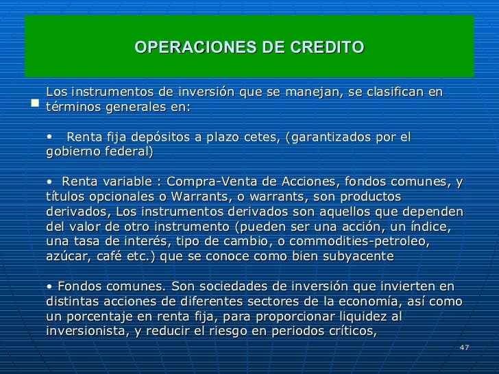 Que Son Las Operaciones De Credito Derecho Mercantil - prestamos ya en