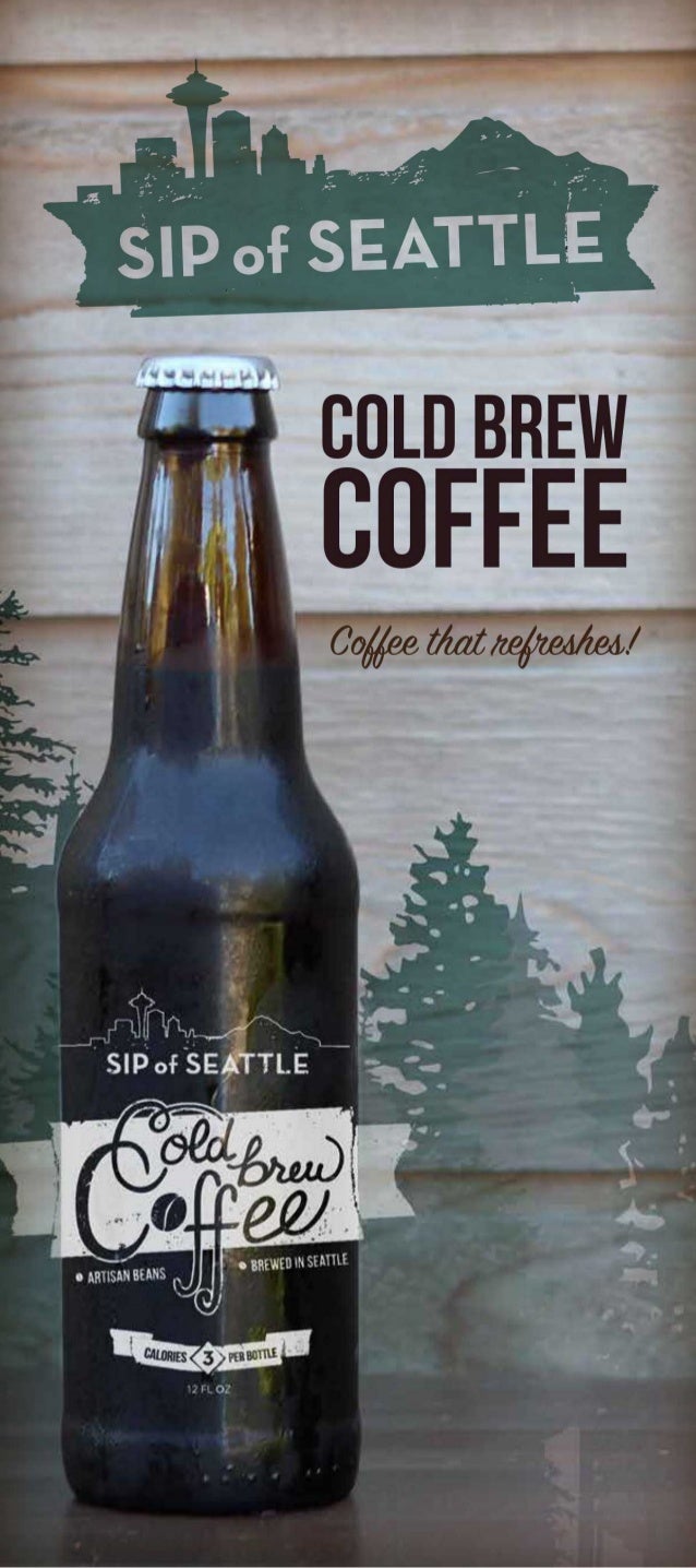 Sip Of Seattle Cold Brew Product Sheet