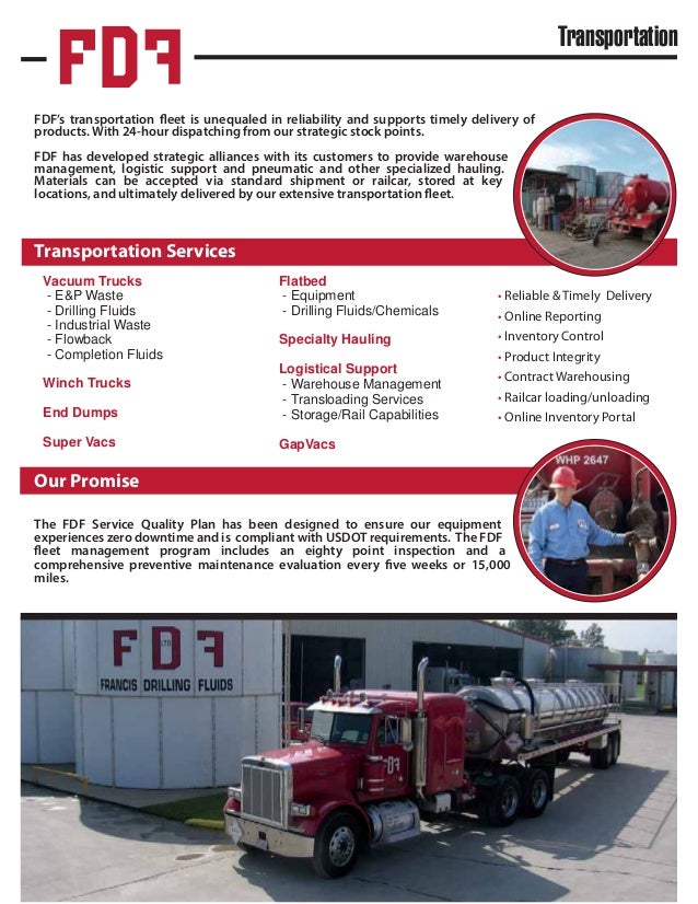 FDF Energy Services Brochure 2018