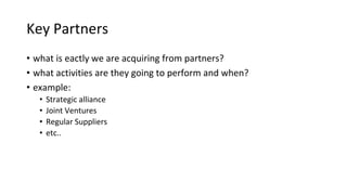 Business Model Canvas and How to validate the idea | PPTX
