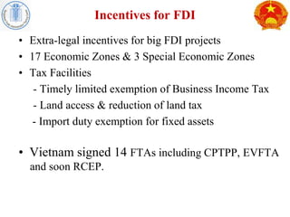 FDI attracting in Vietnam | PPT