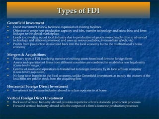 Fdi Presentation