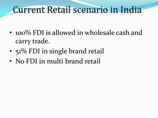 Why Global Retailers Look Up to India?India is a developing country.