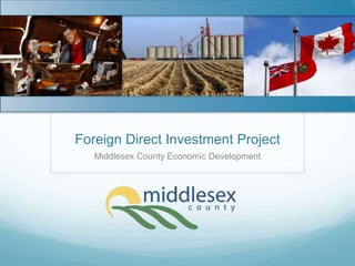 Foreign Direct Investment Project Middlesex County Economic Development 