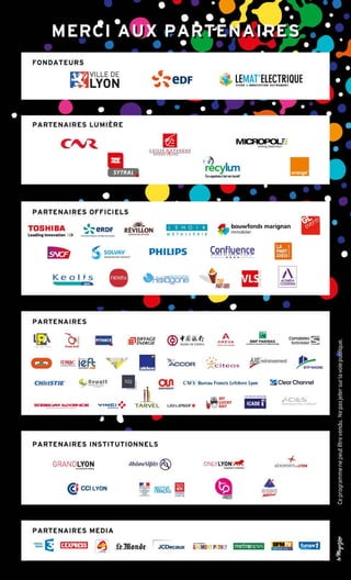 Programme complet fêtes des lumières edition 2014