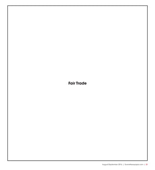 August/September 2016 | SceneNewspaper.com | 21
Fair Trade
 