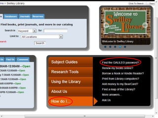 Limit your search to scholarly journals
and/or full text documents or…

 