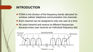 TDMA, FDMA, and CDMA | PPT